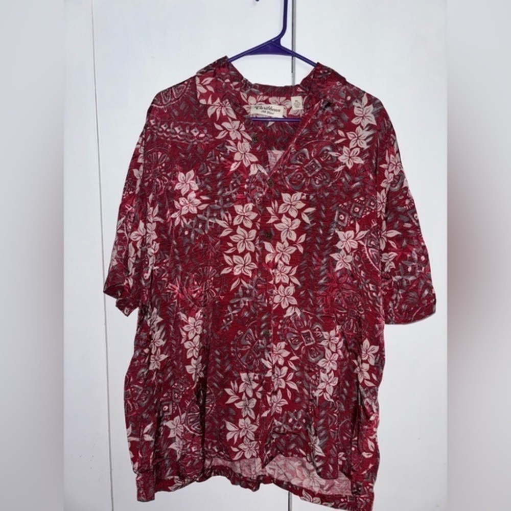 Caribbean Silk Blend button up